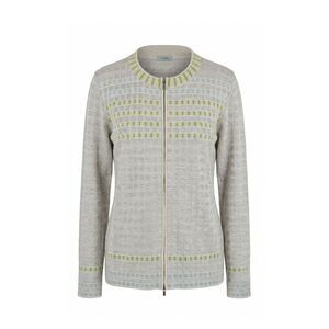Malo Grey Silk Women Women's Sweater